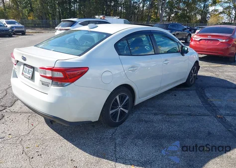 2021 Subaru Impreza Premium from USA, damaged, VIN 4S3GKAD67M3604968